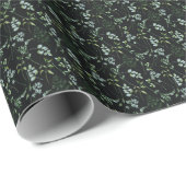 Waterverf Eucalyptus Greenery Leaves Cadeaupapier (Rol Hoek)