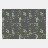 Waterverf Eucalyptus Greenery Leaves Inpakpapier Vel (Voorkant 3)