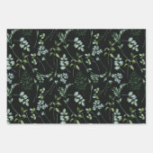 Waterverf Eucalyptus Greenery Leaves Inpakpapier Vel (Voorkant)