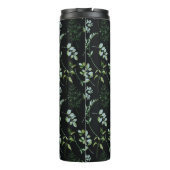 Waterverf Eucalyptus Greenery Leaves Thermosbeker (Achterkant)