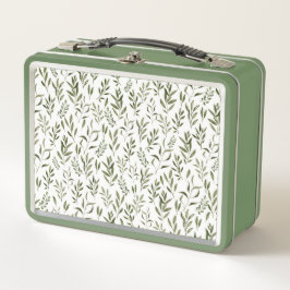 Waterverf Eucalyptus Greenery leest Patroon 