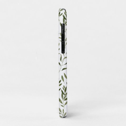 Waterverf Eucalyptus Greenery leest Patroon Case-Mate iPhone Case (Achterkant/links)