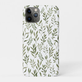 Waterverf Eucalyptus Greenery leest Patroon   Case-Mate iPhone Case