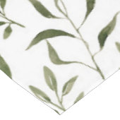 Waterverf Eucalyptus Greenery leest Patroon Tafelkleed (Gekanteld)