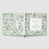 Waterverf Eucalyptus Greenery Trouwroute Gastenboek (Volledig)