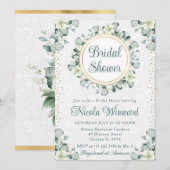 Waterverf Eucalyptus Greenery Vrijgezellenfeest Kaart