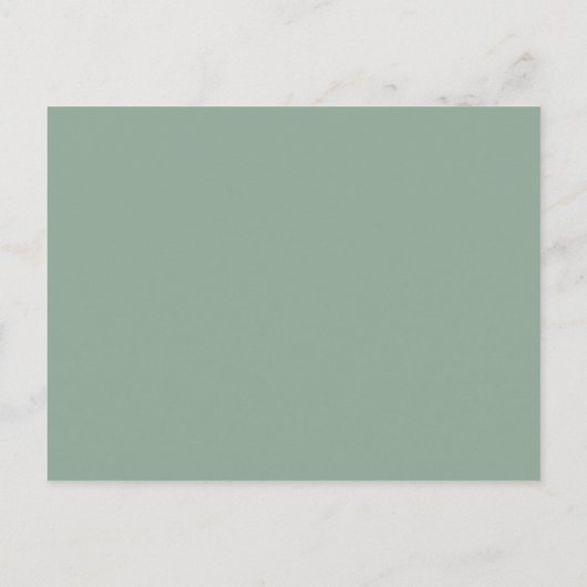 Waterverf Eucalyptus Greenery Weddenschap Briefkaart (Achterkant)