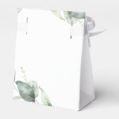 Waterverf Eucalyptus Greenery Weddenschap Hartelij Bedankdoosjes (Achterkant)