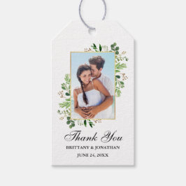 Waterverf Eucalyptus Greenery Wedding Cadeaulabel