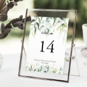Waterverf Eucalyptus Greenery Wedding Kaart