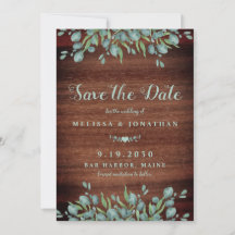 Waterverf Eucalyptus Greenery Wedding