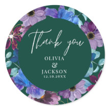 Waterverf Eucalyptus groen bruiloft dank