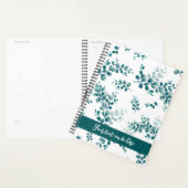 Waterverf eucalyptus groen planner (Display)