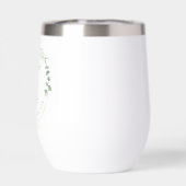 Waterverf Eucalyptus Groene Krans Trouwcadeau (Achterkant)