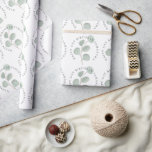 Waterverf Eucalyptus Happy 21st Birthday Name Cadeaupapier<br><div class="desc">Waterverf Eucalyptus Happy 21st Birthday Name. Je cadeau voor het verjaardagsmeisje op haar 21ste zal des te meer speciaal zijn gewikkeld in dit elegante moderne groene foliage patroon met Happy 21st Birthday en de naam van je ontvanger gekrompen rond.</div>