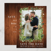 Waterverf Eucalyptus Hood Sparen de Kaart van de D (Voorkant / Achterkant)