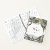 Waterverf Eucalyptus laat groen recept over Notitieboek (Binnen)