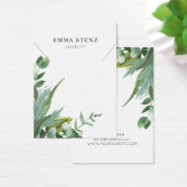 Waterverf Eucalyptus Leaf Ketting Display Kaart (Bureau)