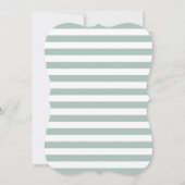 Waterverf Eucalyptus Leaf Lijst | Datum opslaan Save The Date (Achterkant)