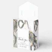 Waterverf Eucalyptus Leaves Greenery Bedankdoosjes (Geopend)