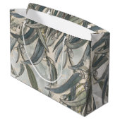 Waterverf Eucalyptus Leaves Greenery Groot Cadeauzakje (Achterkant Gekanteld)