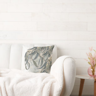 Waterverf Eucalyptus Leaves Greenery Kussen