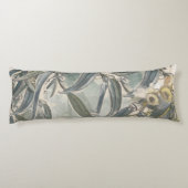 Waterverf Eucalyptus Leaves Greenery Lichaamskussen (Achterkant)