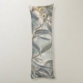 Waterverf Eucalyptus Leaves Greenery Lichaamskussen (Achterkant (Verticaal))