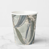 Waterverf Eucalyptus Leaves Greenery Papieren Bekers (Links)