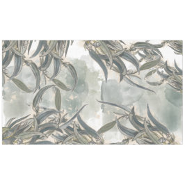 Waterverf Eucalyptus Leaves Greenery Tafelkleed