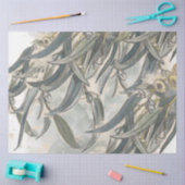 Waterverf Eucalyptus Leaves Greenery Tissuepapier (Craft)