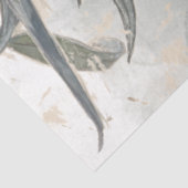 Waterverf Eucalyptus Leaves Greenery Tissuepapier (Detail)