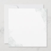 Waterverf eucalyptus minimalistisch Vrijgezellenfe Kaart (Achterkant)