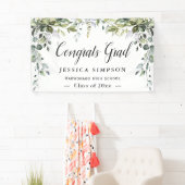 Waterverf Eucalyptus Modern Afstuderen Afstuderen Spandoek (Insitu)