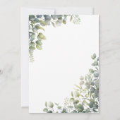 Waterverf Eucalyptus Nursing School Afstuderen Kaart (Achterkant)