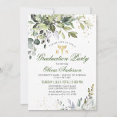 Waterverf Eucalyptus Nursing School Afstuderen Kaart (Voorkant)