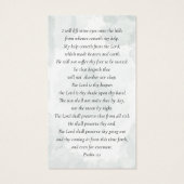 Waterverf Eucalyptus Photo Memorial Prayer Card Visitekaartje (Achterkant)