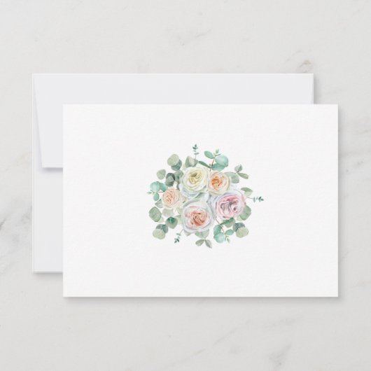 Waterverf Eucalyptus Rozen Botanische Trouw RSVP (Achterkant)