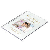 Waterverf eucalyptus sage green Foto Notitieboek (Linkerzijde)