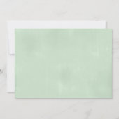 Waterverf Eucalyptus Save The Date (Achterkant)