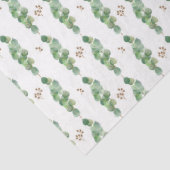 Waterverf Eucalyptus serie ontwerp 16 Tissuepapier (Detail)