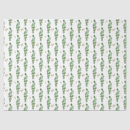 Waterverf Eucalyptus serie ontwerp 16 Tissuepapier