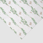 Waterverf Eucalyptus serie ontwerp 17 Tissuepapier (Detail)