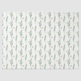 Waterverf Eucalyptus serie ontwerp 17 Tissuepapier