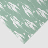 Waterverf Eucalyptus serie ontwerp 3 Tissuepapier (Detail)