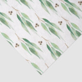 Waterverf Eucalyptus serie ontwerp 4 Tissuepapier (Detail)