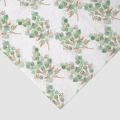 Waterverf Eucalyptus serie ontwerp 7 tissuepapier (Detail)