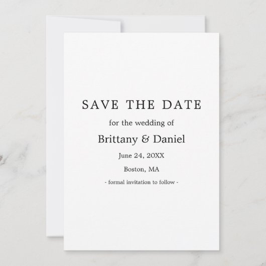 Waterverf Eucalyptus Sunflower Save the Date Kaart (Achterkant)