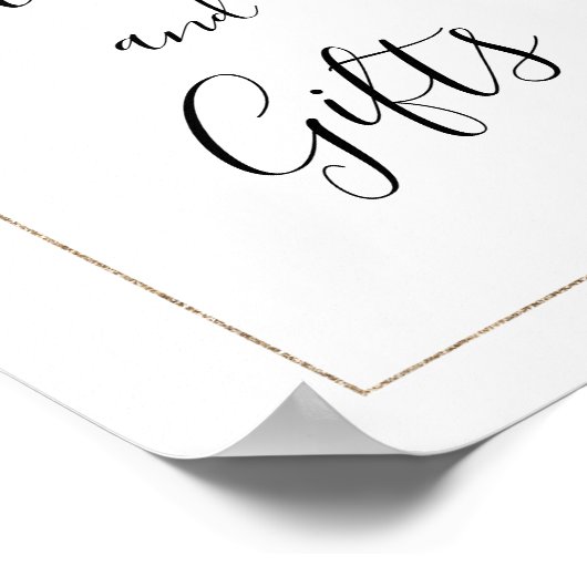 waterverf eucalyptus trouwkaarten en cadeaubord poster (Hoek)