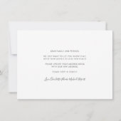 Waterverf Eucalyptus verhuisadres aankondiging (Achterkant)